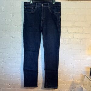 Levi's Men's Deep Indigo Straight Jeans